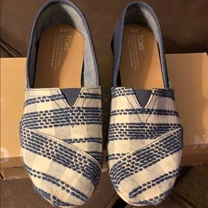 Toms Navy Woven